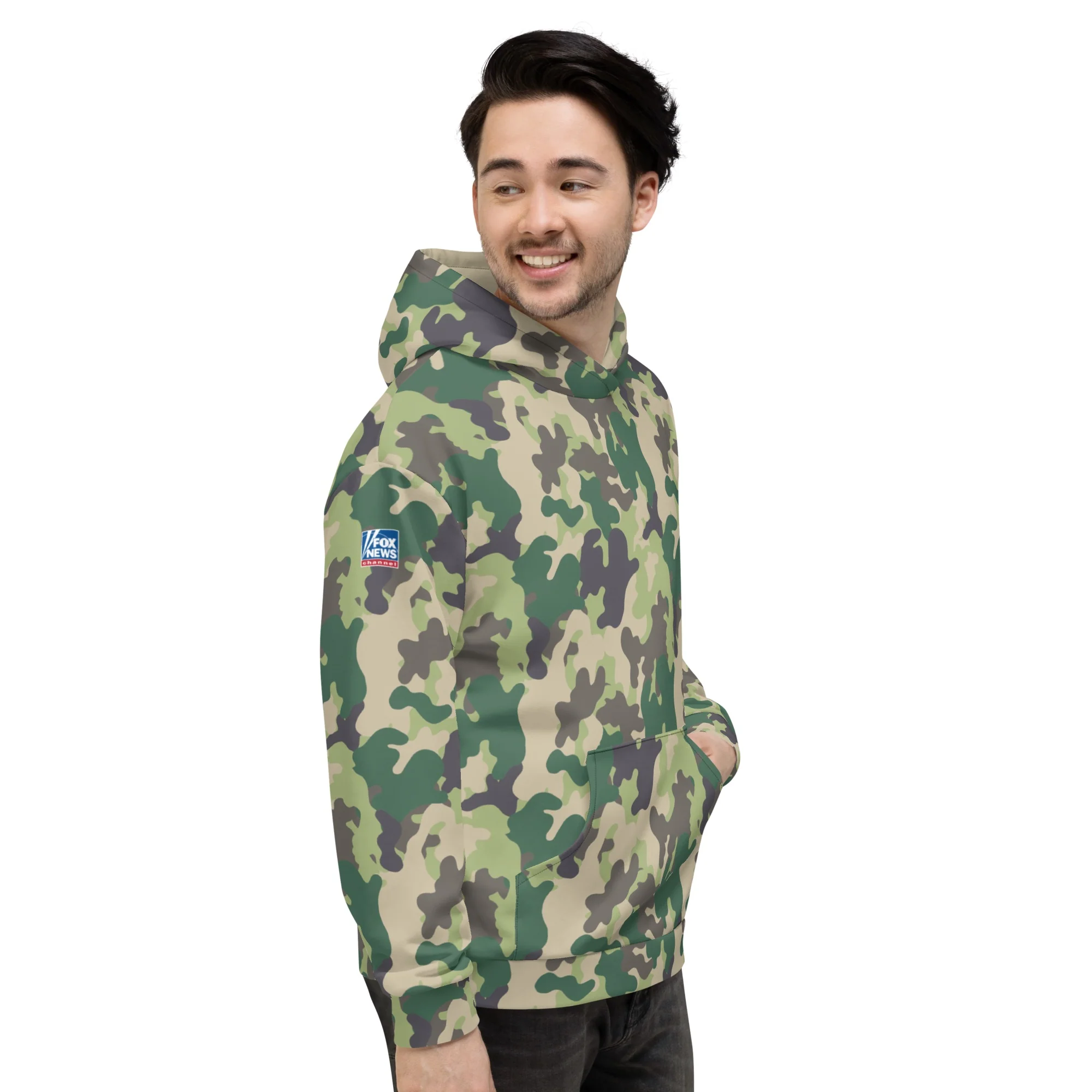 FOX News Camo Hooded Sweatshirt - Image 5
