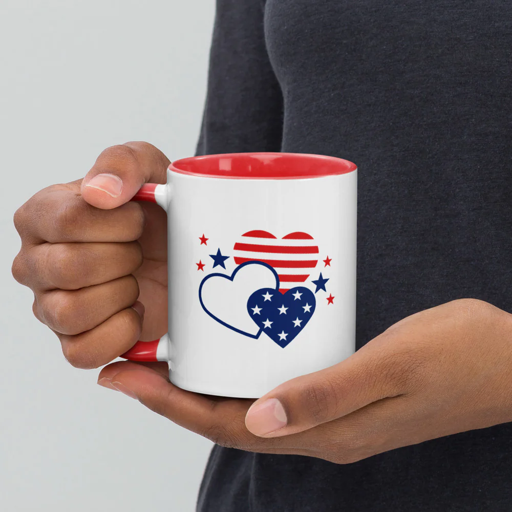 FOX News Hearts Two-tone Mug - Image 3