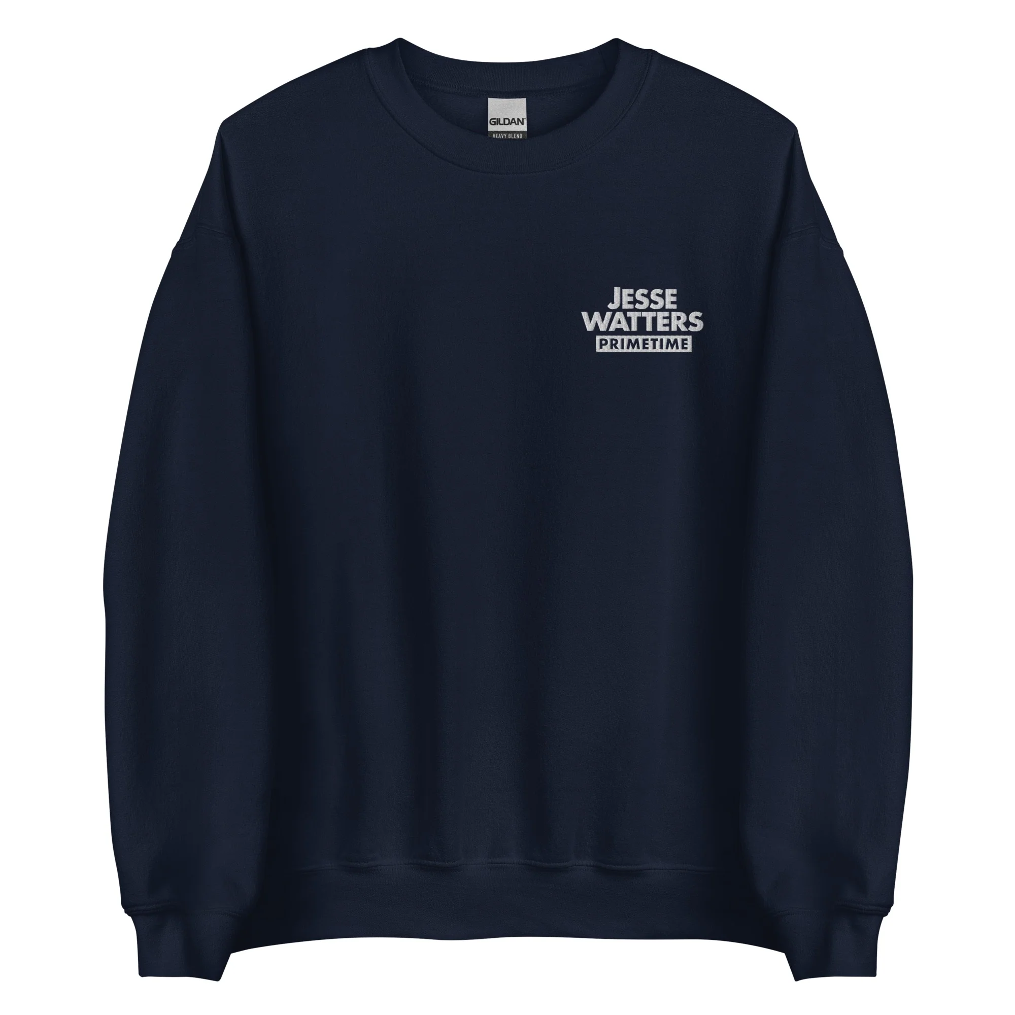 Jesse Watters Primetime Logo Embroidered Crewneck - Image 3