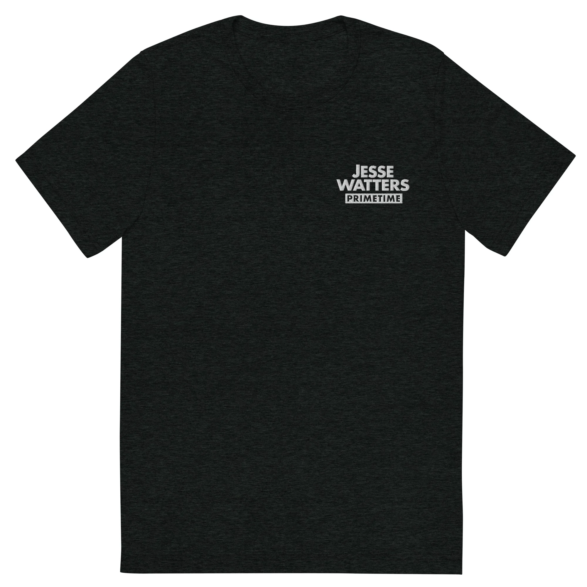 Jesse Watters Primetime Embroidered Tri-Blend T-Shirt - Image 5