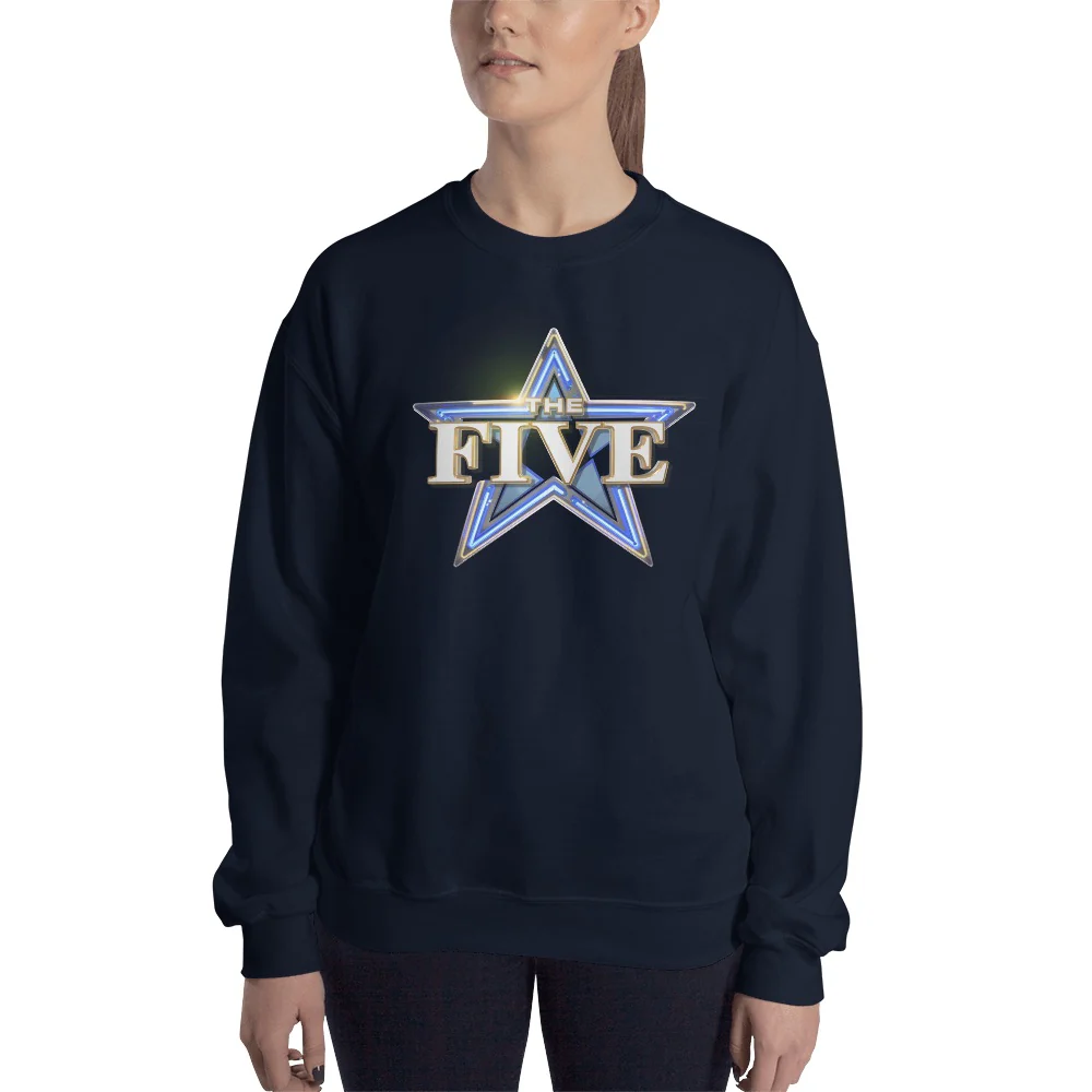 The Five Logo Unisex Crewneck Sweatshirt - Image 5