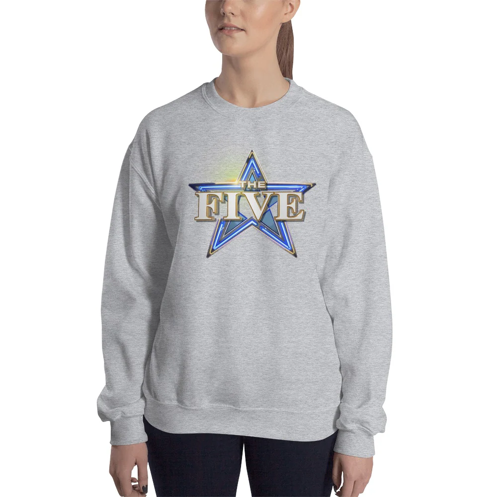 The Five Logo Unisex Crewneck Sweatshirt - Image 7